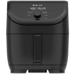 On the spot Pot Vortex Slim 6-Quart Black Air Fryer – Nonstick