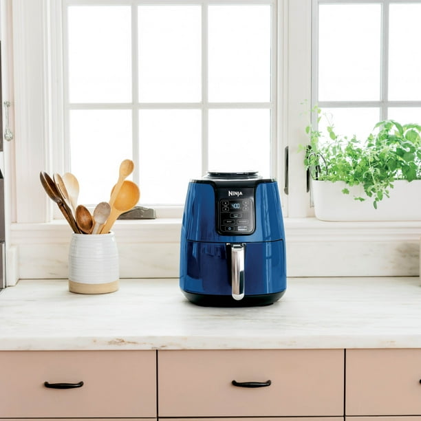 Navy Ninja 4-Quart Air Fryer - Dishwasher Secure